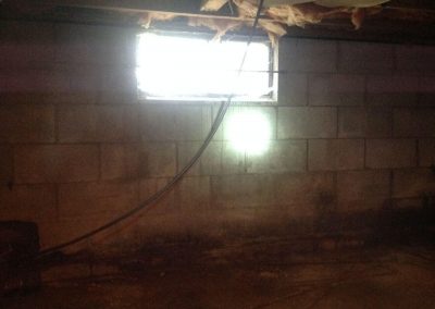 Leaky, Musty, Crawl Space and Bowed Walls | Groveport, OH | before