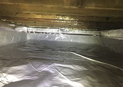 Flooded crawl space sends daughter to hospital | Encapsulation | Utica, OH