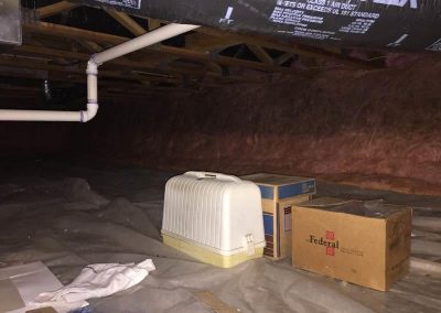 Crawl Space Encapsulation | Groveport, OH | Before