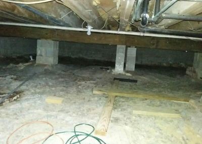 Crawl Space Encapsulation | Bellefontaine, OH | Before