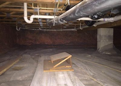 Crawl Space Encapsulation | Groveport, OH | Before