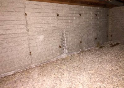 Crawl Space Encapsulation and Power Post Installation | Pataskala, OH | Before