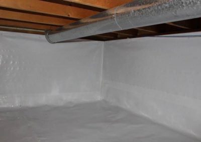 Wet Moldy Crawl Space | Pickerington, OH | After