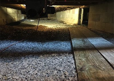 Flooded crawl space sends daughter to hospital | Gravel | Utica, OH