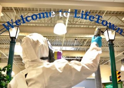 The Basement Doctor | Lifetown Disinfecting Service Case Study | New Albany, Ohio | Commercial Service