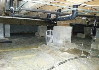 Crawl Space Encapsulation | Bellefontaine, OH | Before