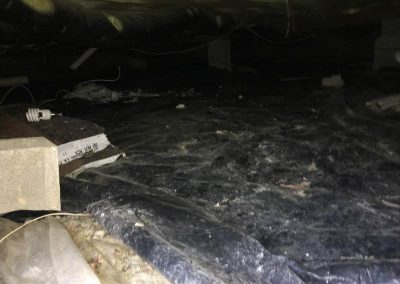 Crawl Space Structural & Humidity Issues | Hilliard, OH | Before
