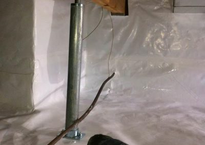 Crawl Space Encapsulation and Power Post Installation | Pataskala, OH | After