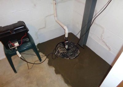The Basement Doctor | Cracked Wall and Sump Pump Replacement | Pickerington, OH | Sump Pump Solution
