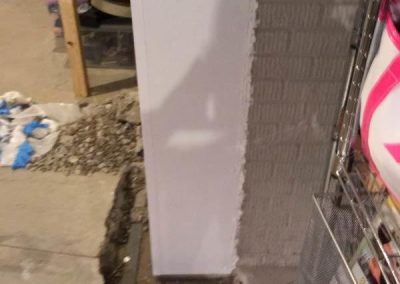 Wall Drain Installation | Reynoldsburg, OH | During