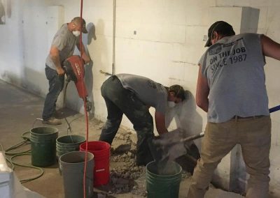 Basement Waterproofing & Structural Repair | Circleville, OH | During