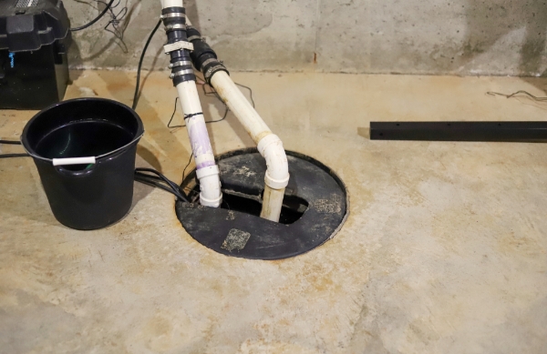 Sump pump in basement | 7 Summer Severe Weather Safety Tips to Protect Your Home | The Basement Doctor