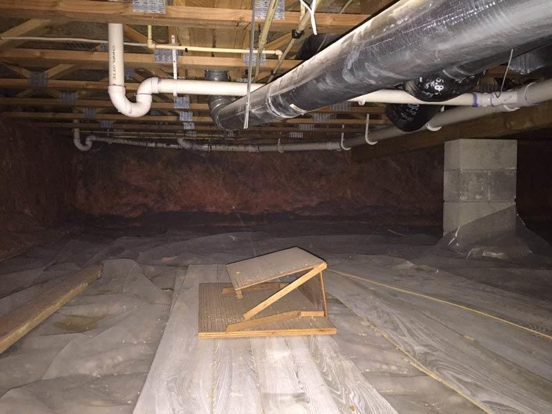 Crawl Space Encapsulation | Groveport, OH | Before