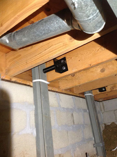 Sinking and Settling Home Foundation Repair | Dublin, OH | After