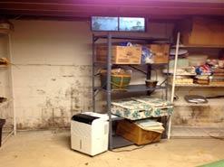 Force Beam, Basement Doctor Plus, and Downspout Installation | Worthington, OH | Before