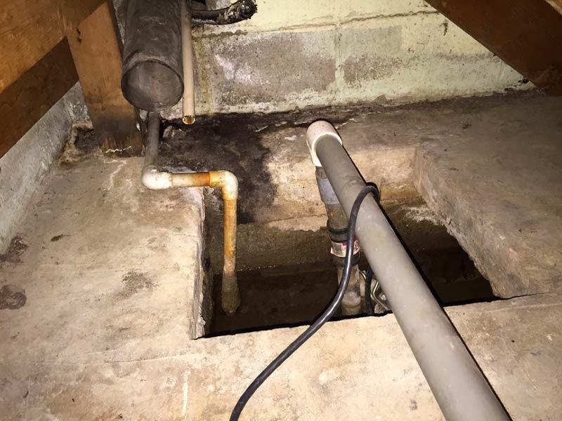 Leaky and Cracked Walls at Trinity Westland Church | Oak Hill, OH | Before